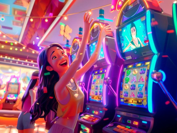 Antarmuka IDR Wallet di aplikasi mobile 1001 slot